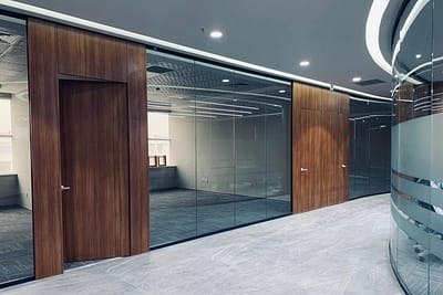 Camlı ahşap kanatlı Sürgülü ve Alüminyumlu kapı sistemleri